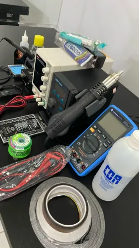 Equipamentos de bancada de assistência técnica