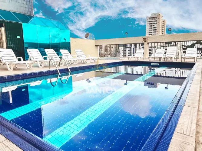FLAT MOBILIADO São Vicente - R$ 320 mil, Cod: 1544