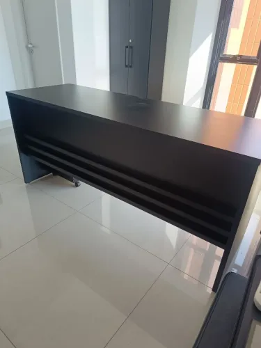 Escrivaninha MDF 25mm Nova 2 Gavetas 1.80m x 60cm x 80cm Alt - Entrego 