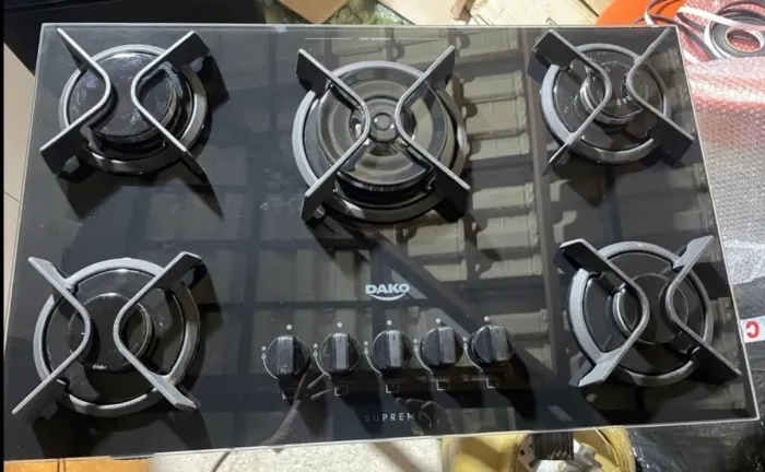 Cooktop dako supreme glass 5 bocas