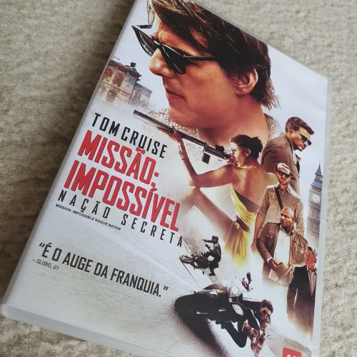 Dvd Missão Impossível Nação Secreta Tom Cruise
