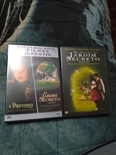 Filmes Infantis: A Princesinha e O Jardim Secreto e de volta ao jardim secreto