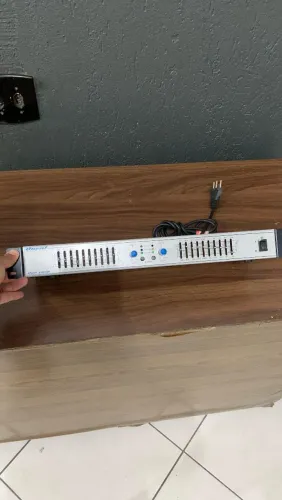 Equalizador Gráfico Dual DGN 1500 + potência