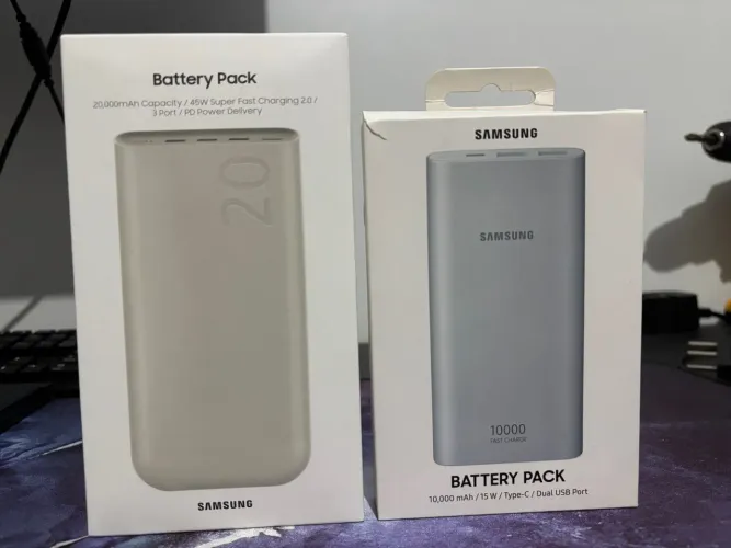 Carregador Portátil Samsung 20000mAh 45W