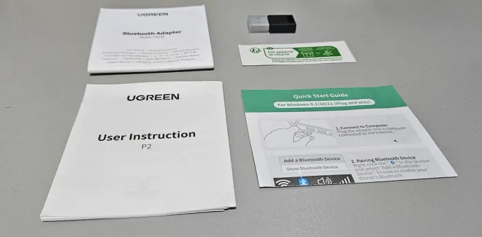 Adaptador Bluetooth UGREEN CM748 - Novo