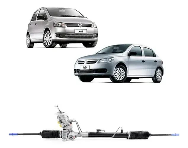 Caixa Direção Hidráulica revisada Volkswagen Gol, Voyage, Saveiro, Fox, 2008 Até 2023