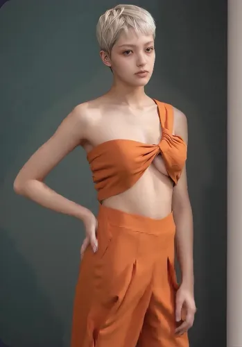 Conjunto feminino de calça 