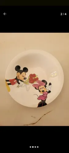 Pratos Raso E Fundo Palneta Deagostini Mickey