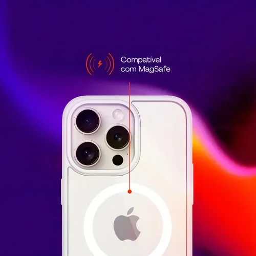 Capa Anti impacto Magsafe compatível com iPhone 15 PRO