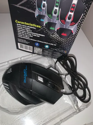 Mouse gamer óptico 6D