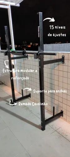 Suporte para agachamento (escolher o modelo)