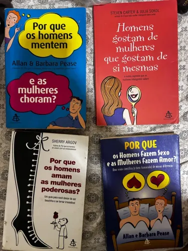Livros psicologia feminina (casal)