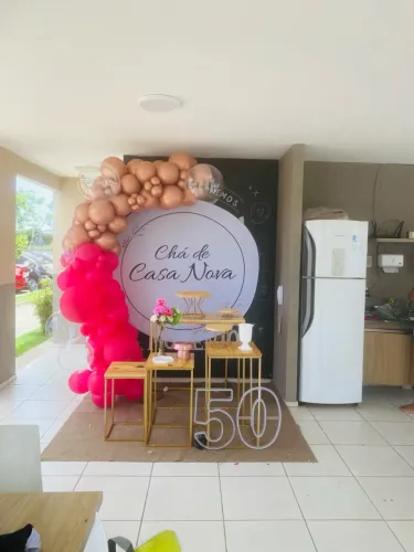 Pegue e monte e decoração pra sua festa