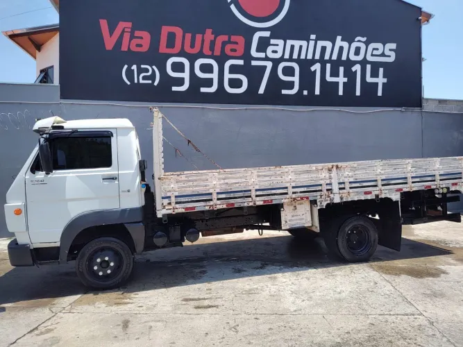 VW 8.160 Cummins, Carroceria, único dono. VIA DUTRA CAMINHÕES