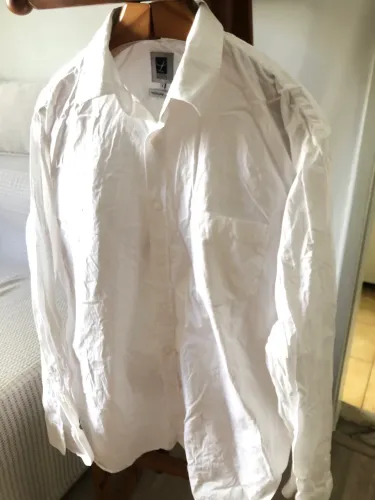 CAMISA SOCIAL BRANCA TAMANHO 5