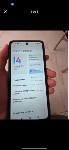 Redmi 10 128 Gb Camera 50mp Bateria durando dia todo 6000mha
