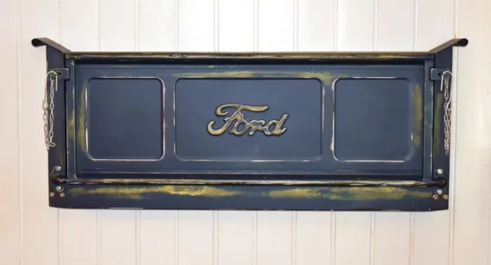 Bar com capacidade para até 12 garrafas inspirado Caçamba Ford F1