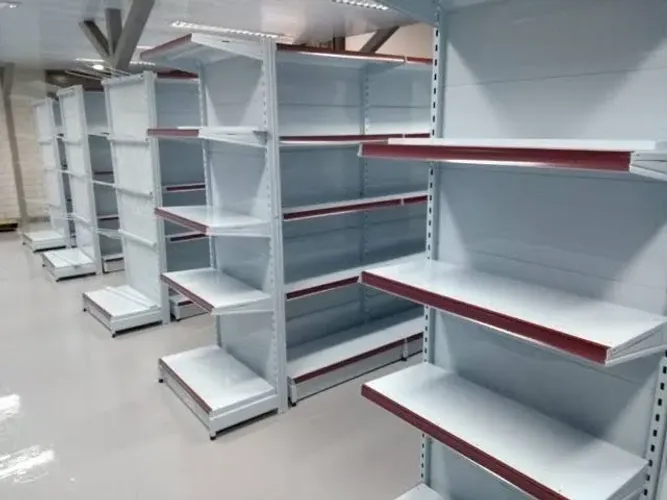 Gôndolas pronta entrega para supermercados - Marcos