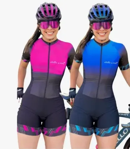 Macaquinho De Ciclismo Bike Uv80 Roupa De Pedalar Bicicleta z1185