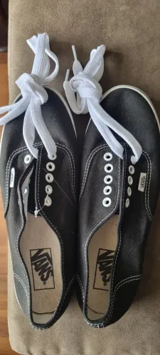 Tênis Vans novo original unissex Preto, 37