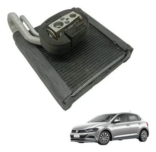 Radiador Evaporador Do Ar Condicionado Volkswagen Polo 1.0 Tsi 2018 2019 2020 2021