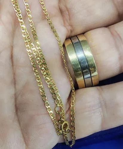 Cordão Modelo Piatrine Ouro 18 Kilates Peso 3.75 Gramas 60 Cm 1.20 mm Maciço