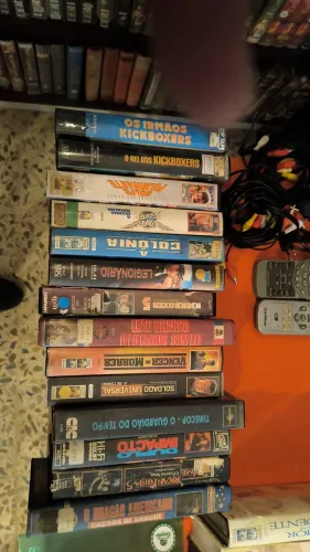 Fita VHS 40 cada