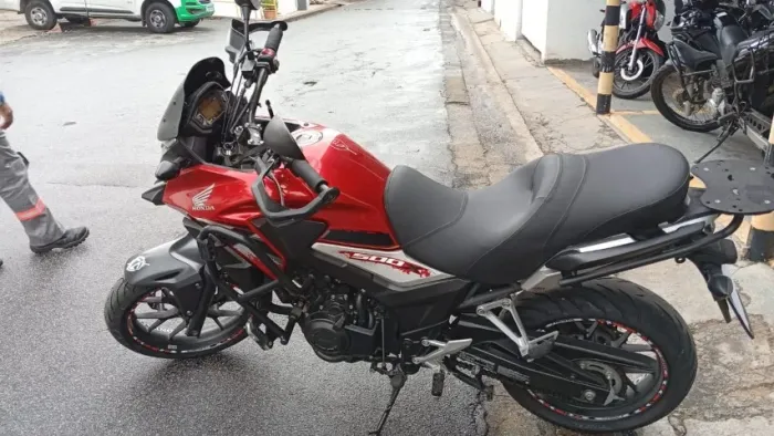 CB500X VERMELHA COMPLETA