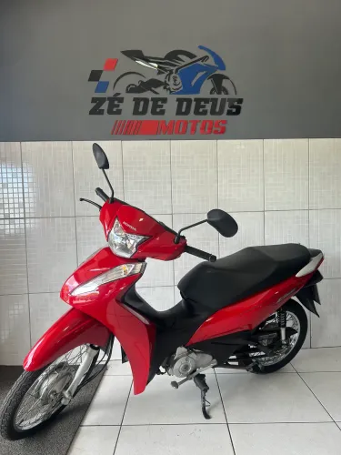 Biz 110 2024 com 7 mil km ipva 2025 pago financiamos pelo banco 