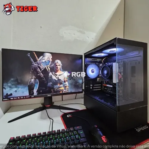 Pc Gamer Novo Completo - Ryzen 5 8500G + Radeon 740M Integrada + RAM 32GB 