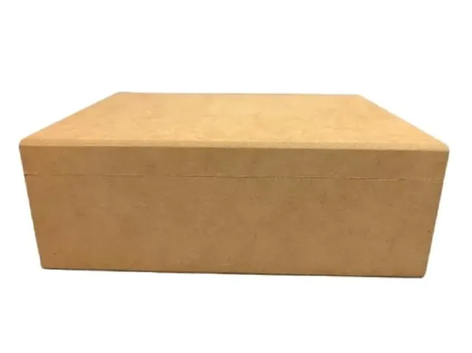 Caixa MDF De Alta Qualidade Com Bandeja 23 x 17,5 x 8,5