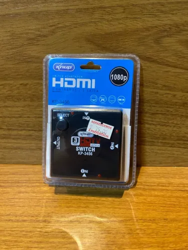 Switch Adaptador HDMI 3 Entradas NOVO!