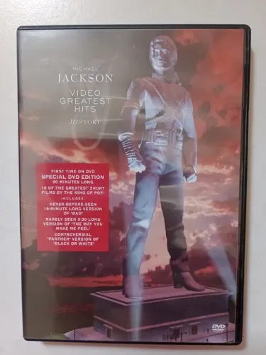 DVD Michael Jackson Video Greatest Hits