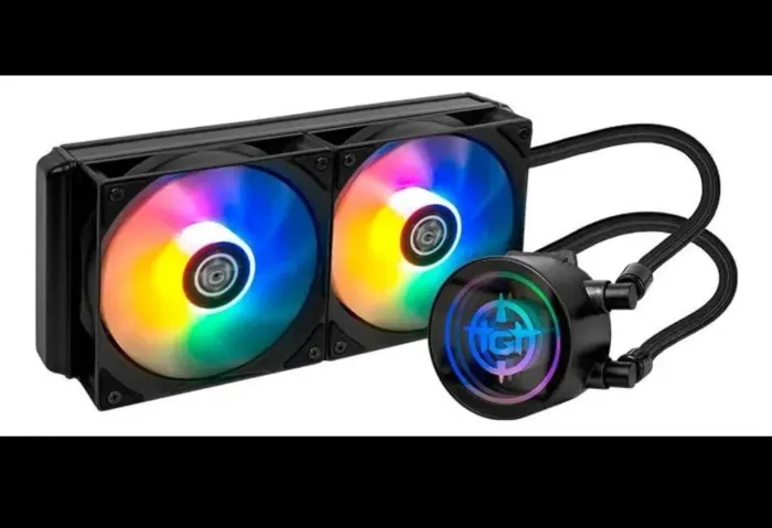 Water Cooler Tgt Spartel V2, Rainbow, 240mm, preto