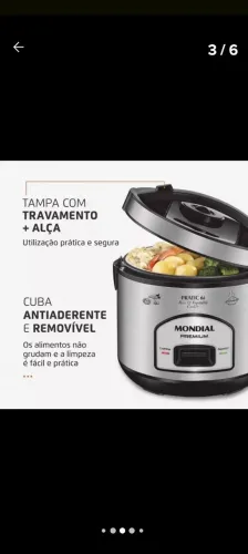 Panela arroz 6 xicaras