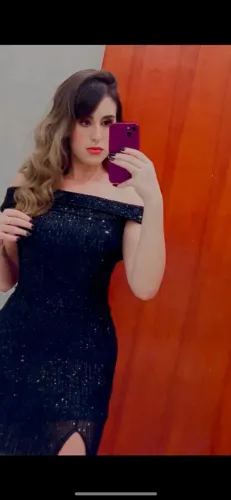 vestido de festa preto