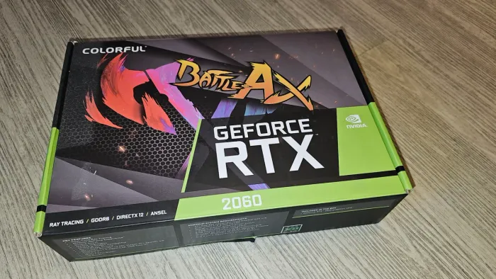 Placa de Vídeo Ge Force RTX2060