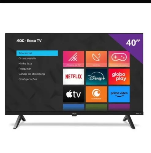 Vendo tv 45 toda boa o motivo da venda preciso paga uma divida urgente um mês de uso