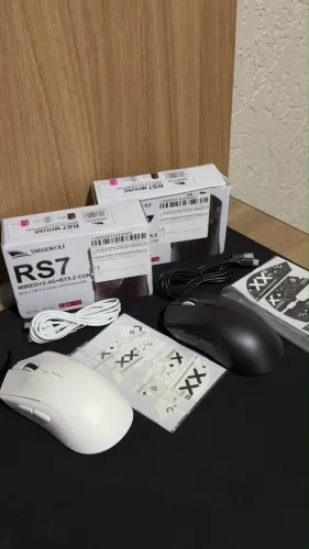 mouse sem fio Smailwolf Rs7 (NOVO)