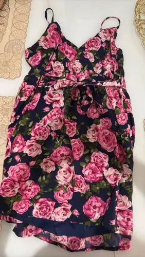 vestido florido perfeito