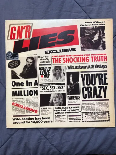 Guns N? Roses - Live - disco vinil Lp