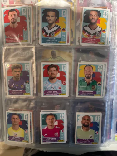 Figurinhas importada dos EUA-Borda branca