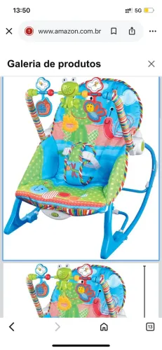 Cadeira de balanço para bebê