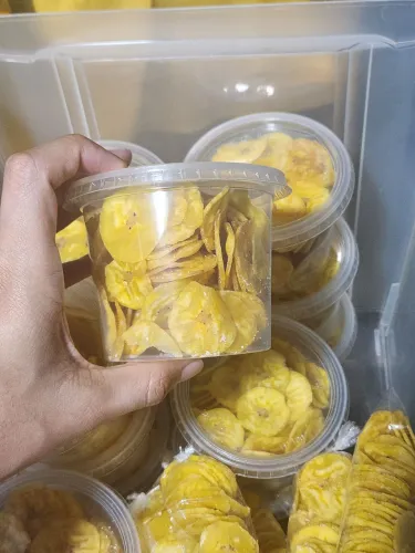 Bananas chips(atacado)revenda R$2,50 e 4,50