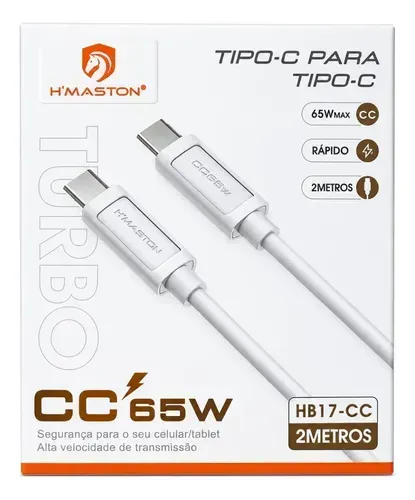 CABO TIPO C+ TIPO C 2m