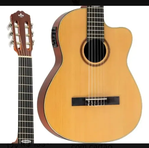 Violão Steinberg Elétrico Clássico Natural.