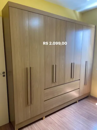 Guarda Roupa Casal Grande Pronta Entrega
