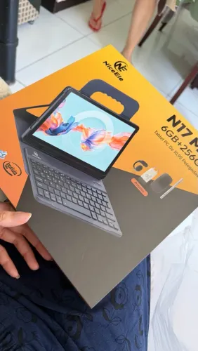 Tablet NiceEle N17 Max 10.95" (6GB RAM + 256GB) - Kit Completo / Novo na Caixa!