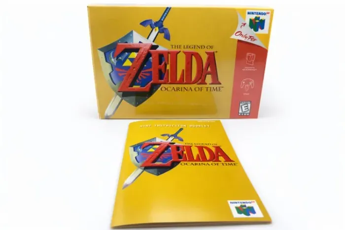 Caixa do Jogo The Legend of Zelda: Ocarina of Time para Nintendo 64