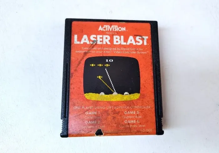 Laser Blast - Cartucho Original Para Atari 2600